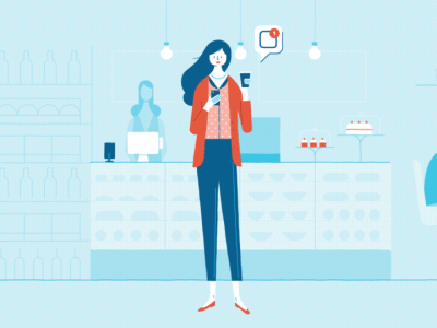 Deliver food in a bike by Plazeo